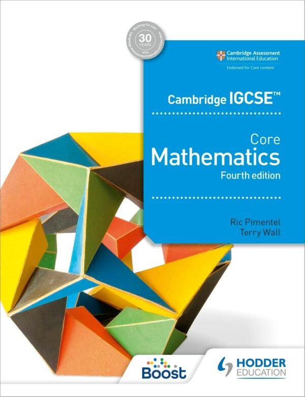 Cambridge Math Core Cambridge IGCSE Core Mathematics 4th edition - Book Planet
