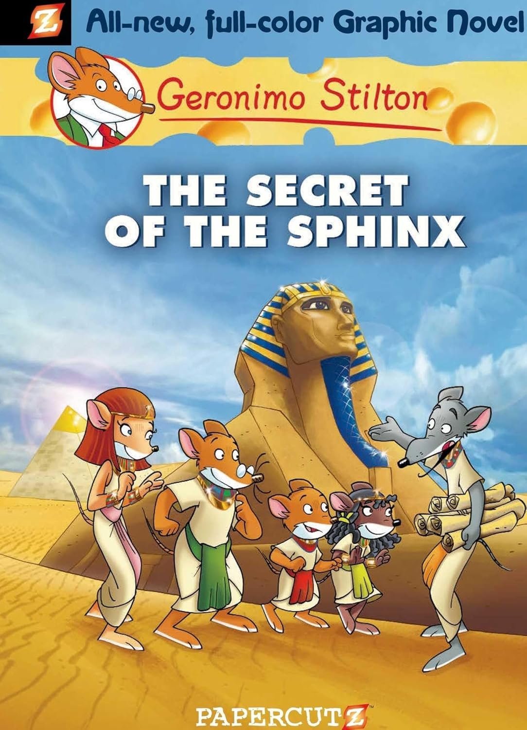 the secret of the sphinx (graphic novel) geronimo stilton the secret of the sphinx (graphic novel) geronimo stilton