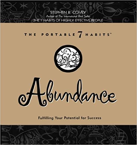 the portable 7 habits abundance hardcover by stephen r. covey the portable 7 habits abundance hardcover by stephen r. covey