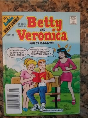 the archie digest library betty & veronica digest magazine no. 134 (copy)