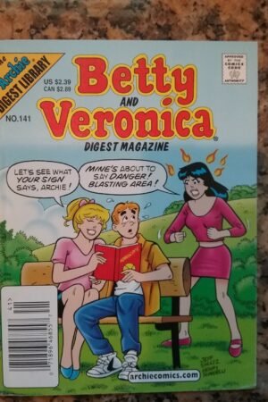 the archie digest library betty & veronica digest magazine no. 134 (copy)