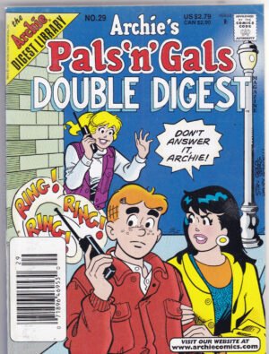 the archie digest library archie's pals 'n' gals double digest no. 29