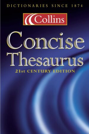 collins concise thesaurus hardcover