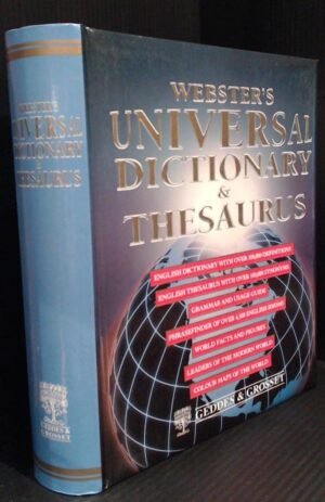 webster's universal dictionary and thesaurus hardcover (copy)