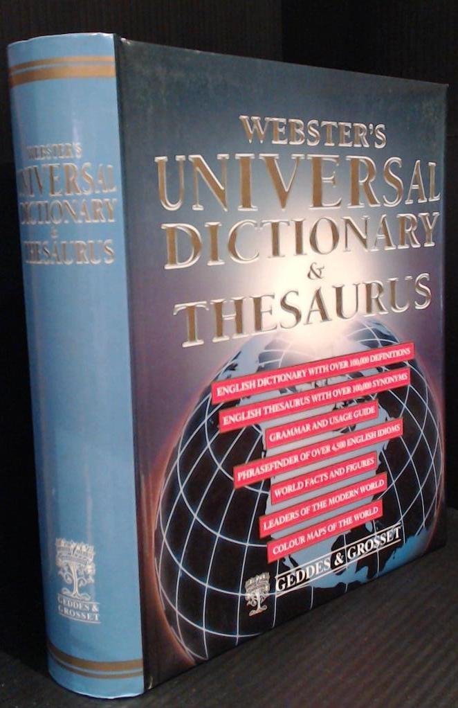 webster's universal dictionary and thesaurus hardcover (copy) webster's universal dictionary and thesaurus hardcover (copy)