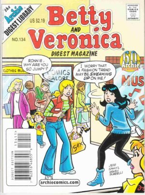 the archie digest library betty & veronica digest magazine no. 166 (copy)