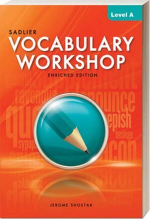 vocabulary workshop, level c, common core enriched edition (copy)