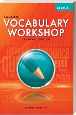 vocabulary workshop, level c, common core enriched edition (copy)