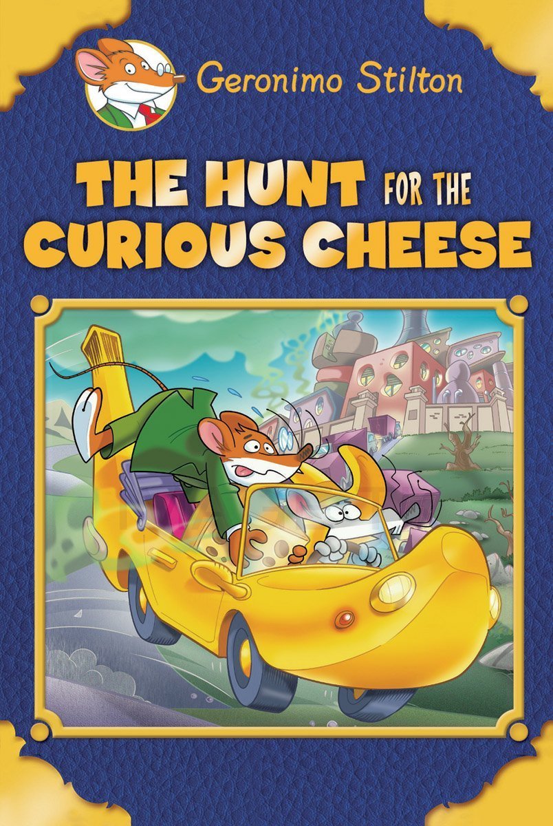 geronimo stilton se: the hunt for the curious cheese hardcover geronimo stilton se: the hunt for the curious cheese hardcover