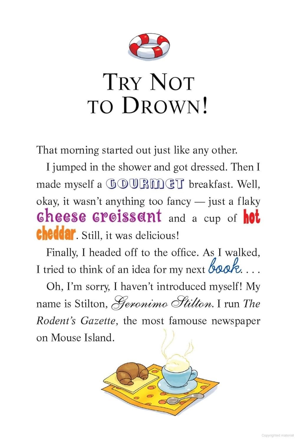 The Search for Treasure (Geronimo Stilton and the Kingdom of Fantasy #6) - Image 2