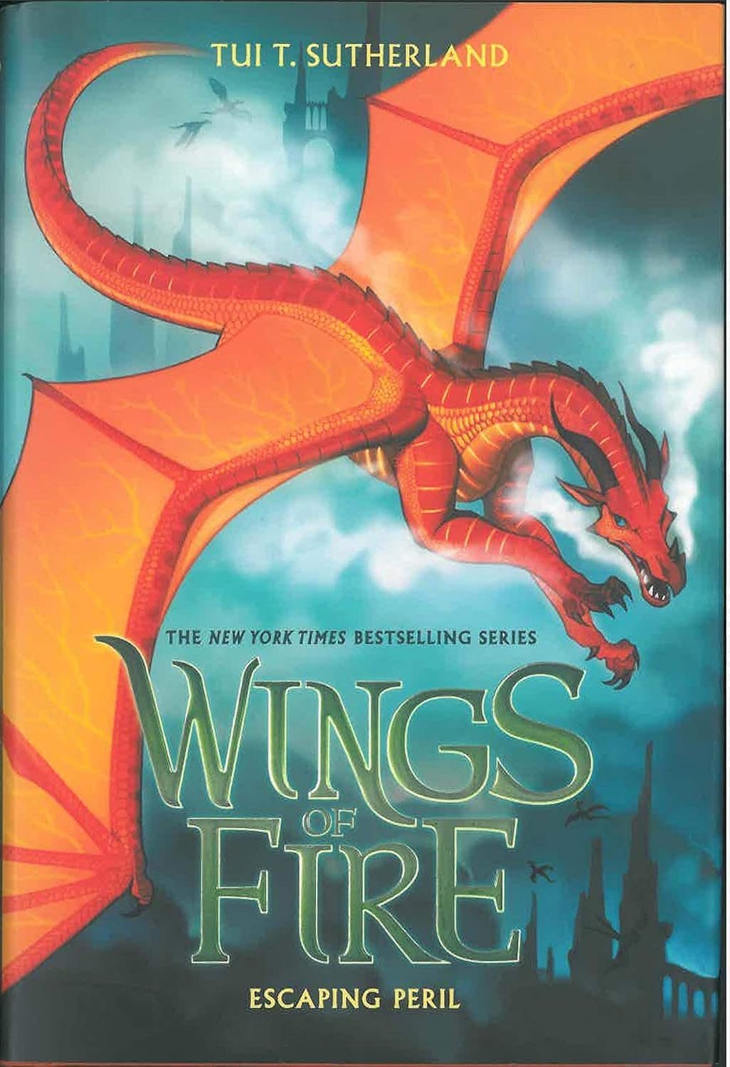 WINGS OF FIRE #08: ESCAPING PERIL By Tui T. Sutherland