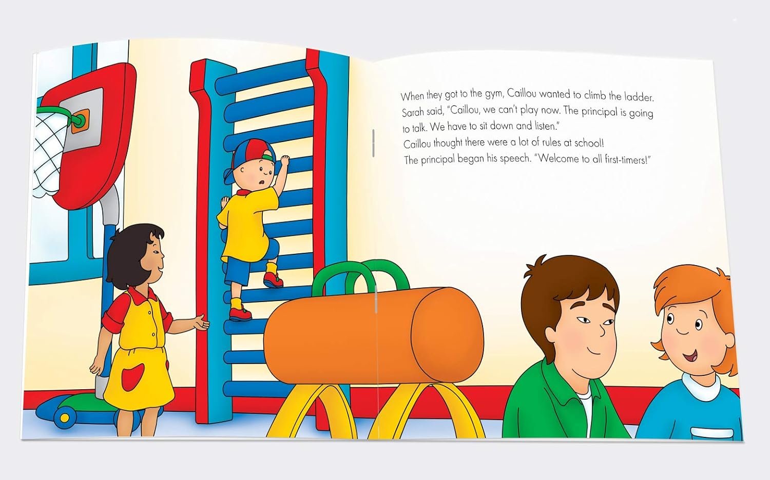 Caillou-Goes to School By Anne Paradis - Image 3