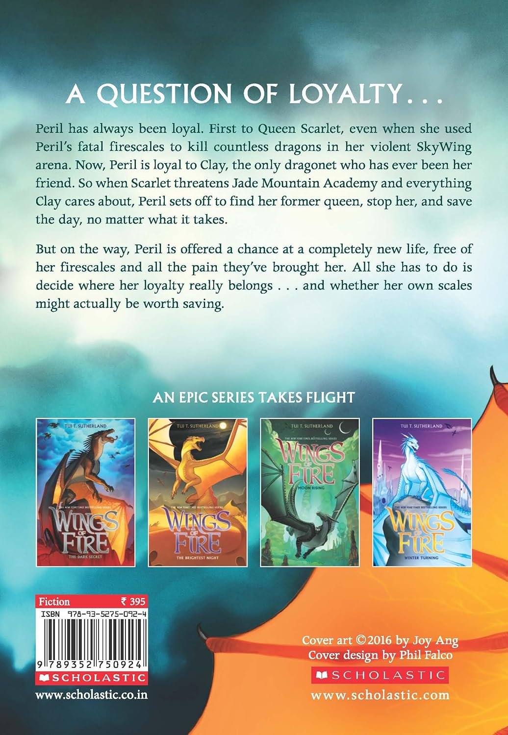 WINGS OF FIRE #08: ESCAPING PERIL By Tui T. Sutherland - Image 4