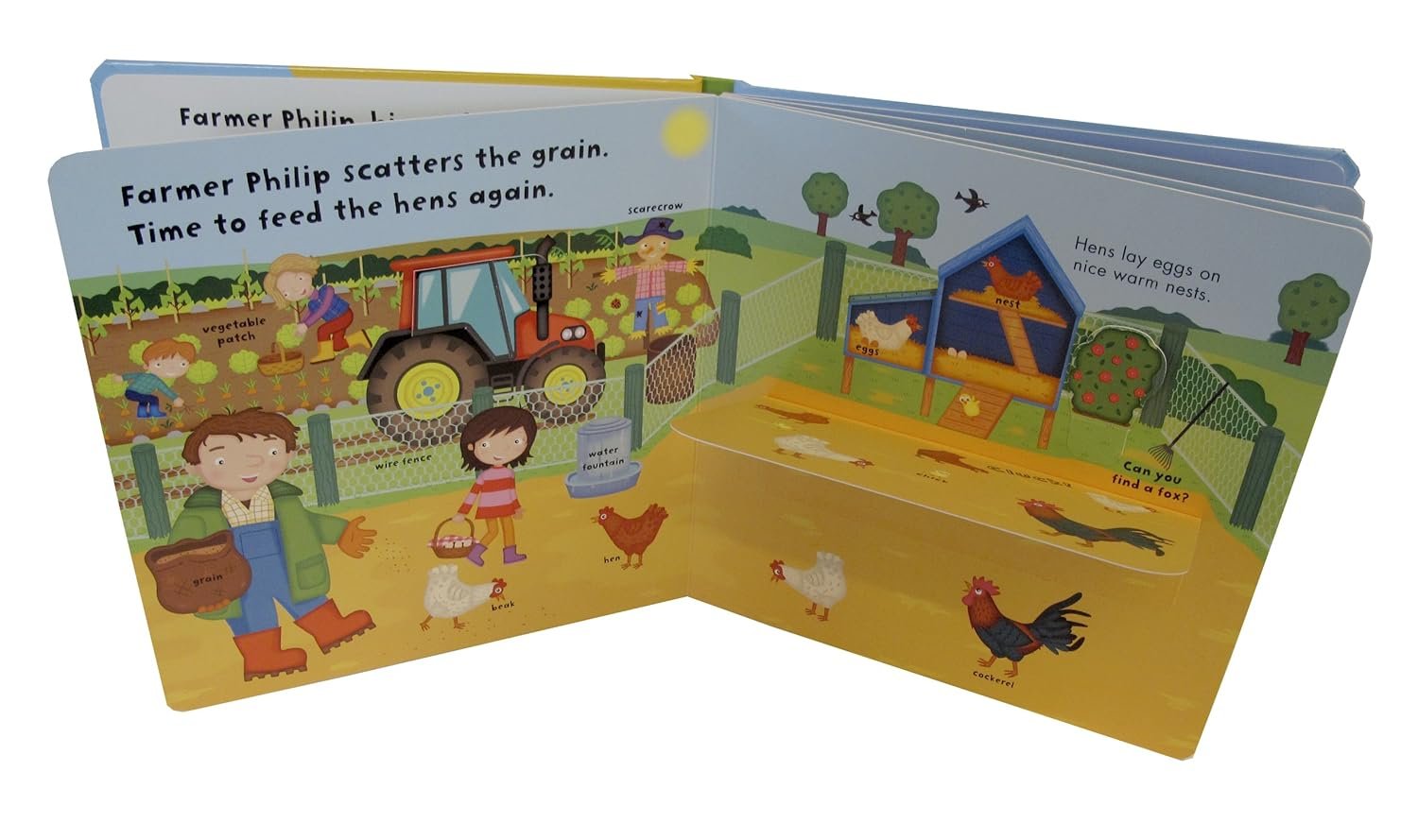 Ladybird lift-the-flap book: Busy Farm Boardbook - Image 3