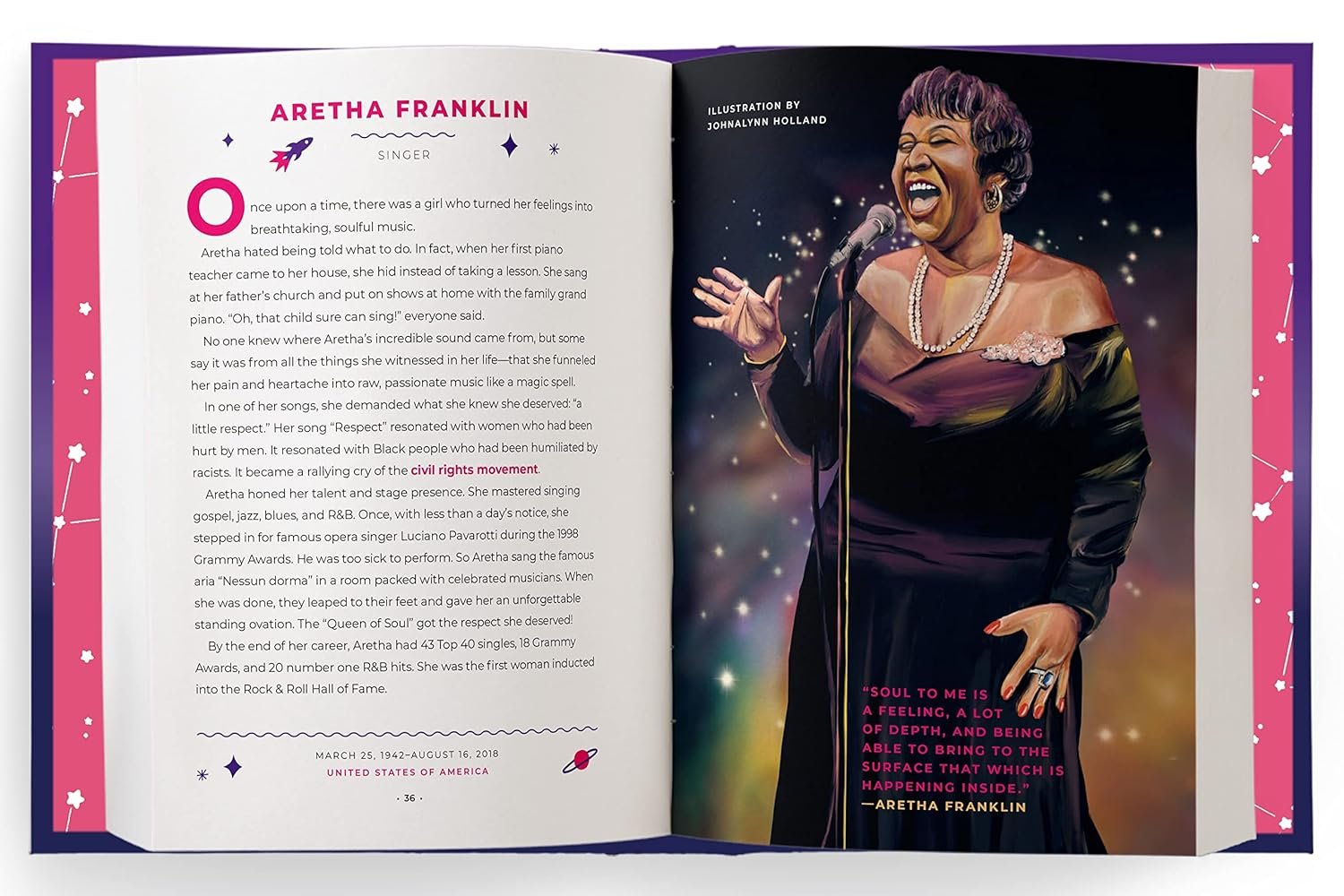 Good Night Stories for Rebel Girls: 100 Real-Life Tales of Black Girl Magic (Volume 4) - Image 4