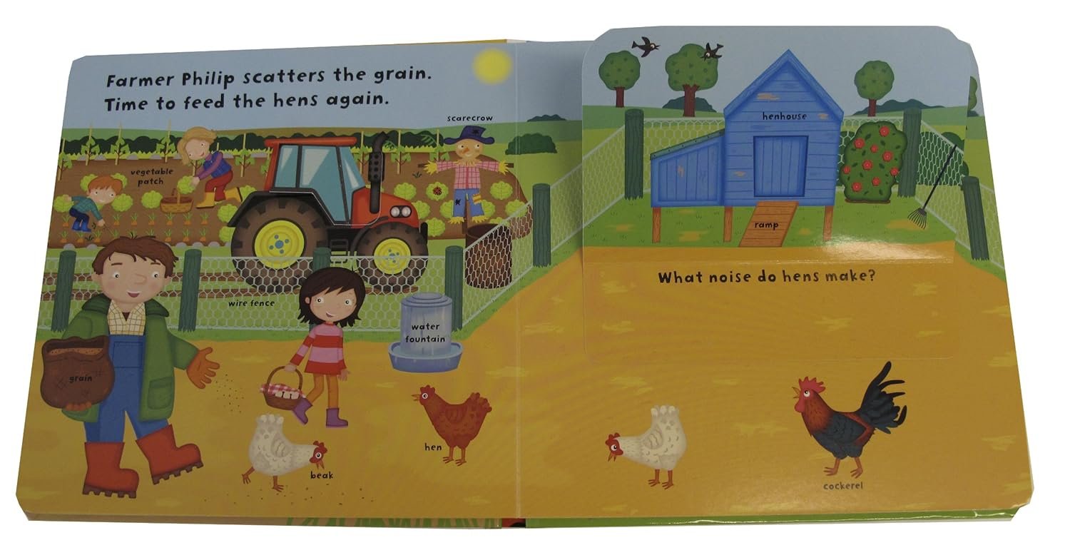 Ladybird lift-the-flap book: Busy Farm Boardbook - Image 4
