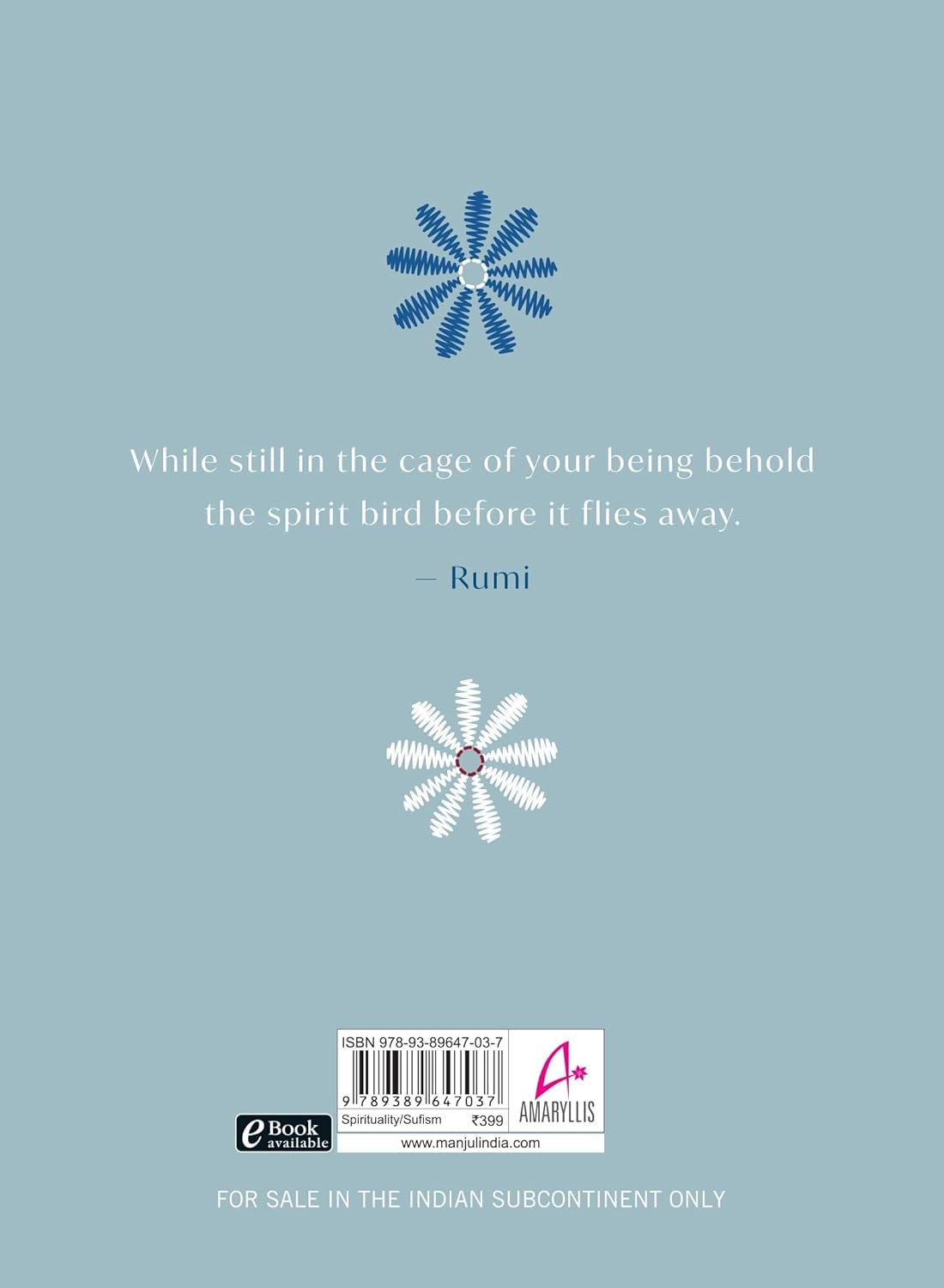 Rumi's Little Book of Life: The Garden of the Soul, the Heart, and the Spirit By Rumi Rumi's Little Book of Life: The Garden of the Soul, the Heart, and the Spirit By Rumi - Image 2