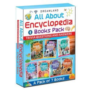 Children Encyclopedia Books Pack for Age 5 - 15 Years- All About Trivia Questions and Answers|Animals World, Space and Solar System, The World, Sci and Tech, Human Body, Amazing Places, Nature