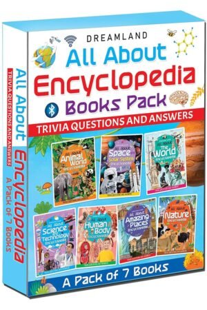 Children Encyclopedia Books Pack for Age 5 - 15 Years- All About Trivia Questions and Answers|Animals World, Space and Solar System, The World, Sci and Tech, Human Body, Amazing Places, Nature
