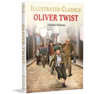 Oliver Twist : Illustrated Abridged Children Classics English Novel with Review Questions Hardcover By Charles Dickens