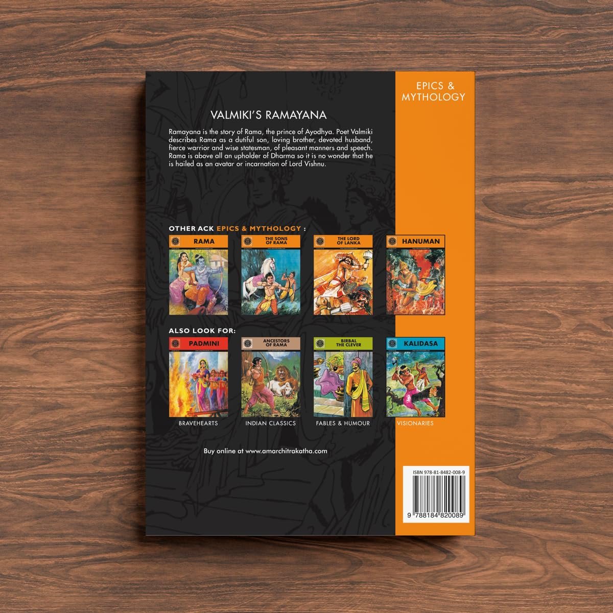 Valmiki's Ramayana (Amar Chitra Katha) Valmiki's Ramayana (Amar Chitra Katha) - Image 4