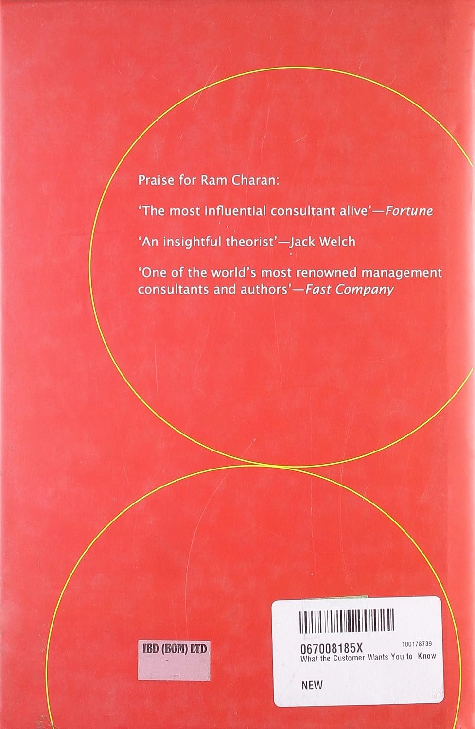 What the Customer Wants You to Know Hardcover By Ram Charan What the Customer Wants You to Know Hardcover By Ram Charan - Image 2