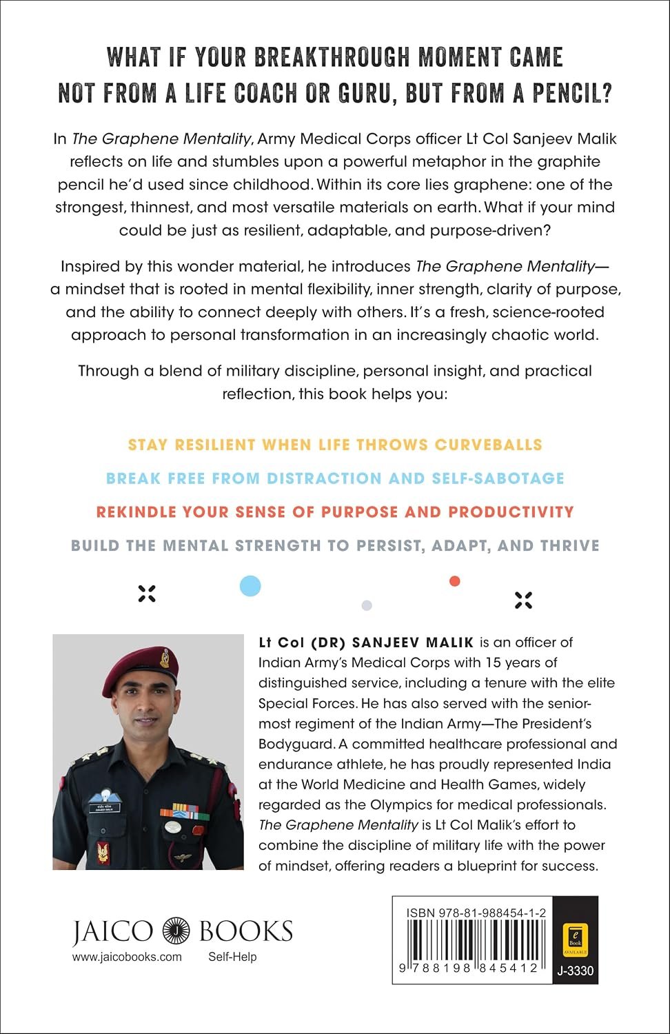The Graphene Mentality: In the Age of Distraction: Build Mental Strength to Dream, Dare, and Deliver By Lt. Col. Sanjeev Malik The Graphene Mentality: In the Age of Distraction: Build Mental Strength to Dream, Dare, and Deliver By Lt. Col. Sanjeev Malik - Image 2