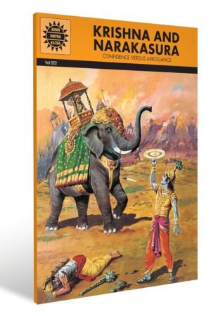 Krishna And Narakasura (Amar Chitra Katha)