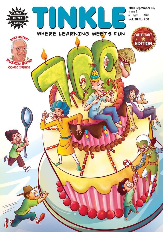Tinkle Magazine Where Learning Meets Fun Vol. 38 No. 700 Tinkle Magazine Where Learning Meets Fun Vol. 38 No. 700