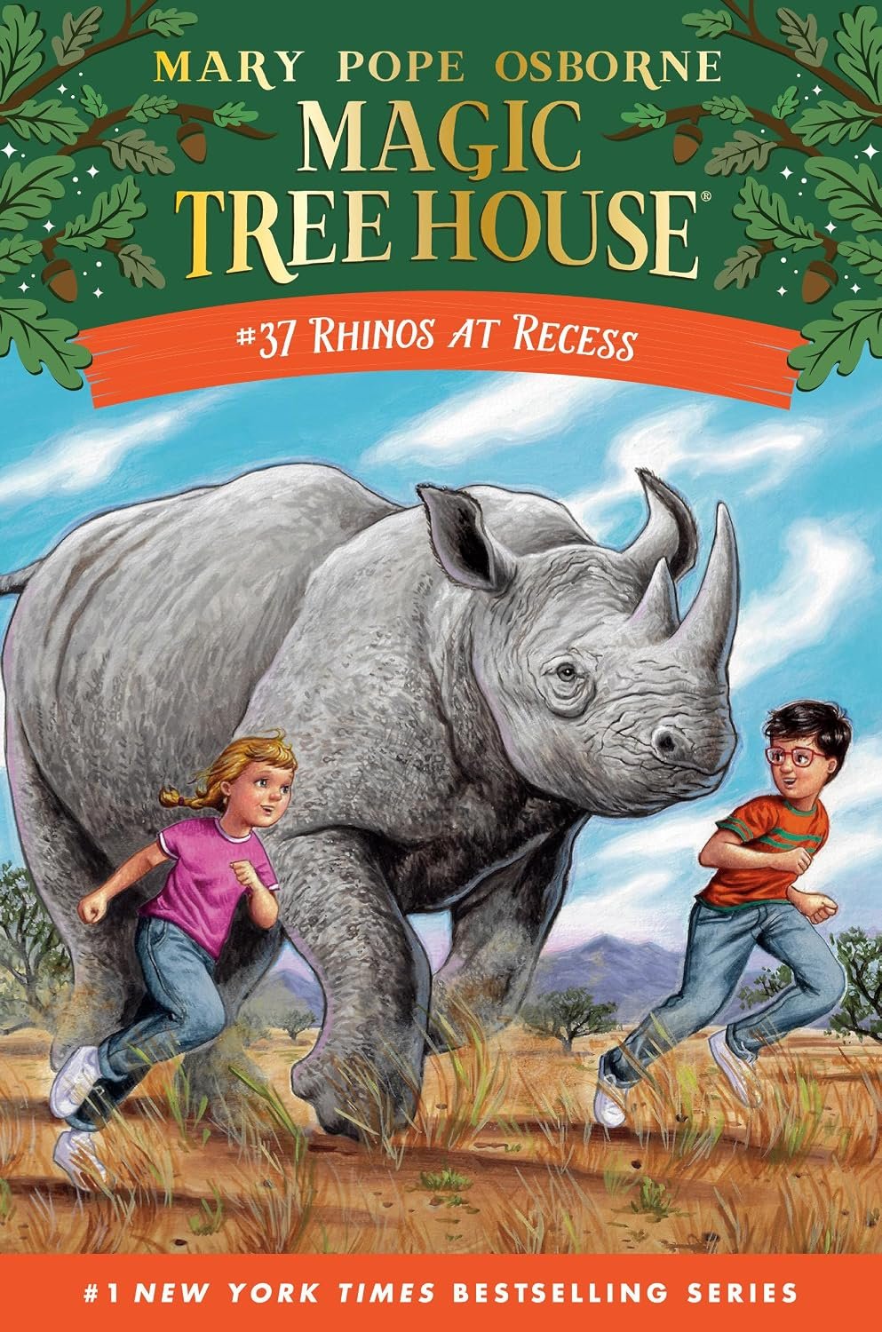 Magic Tree House Rhinos at Recess #37 Hardcover By Mary Pope Osborne Magic Tree House Rhinos at Recess #37 Hardcover By Mary Pope Osborne