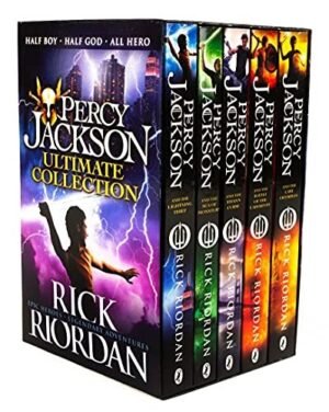 RICK RIORDAN: PERCY JACKSON ULTIMATE COLLECTION Set of 5 – The Lightning Thief, Sea of Monsters, Titan's Curse, Battle of the Labyrinth & Last Olympian